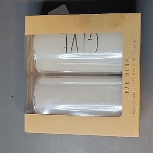 Rae Dunn Flameless Candles